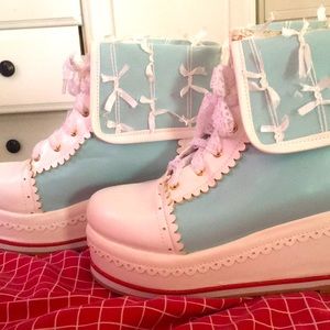 Cute Lolita shoes great for cosplay